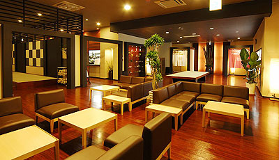 陣原の湯 ロビー